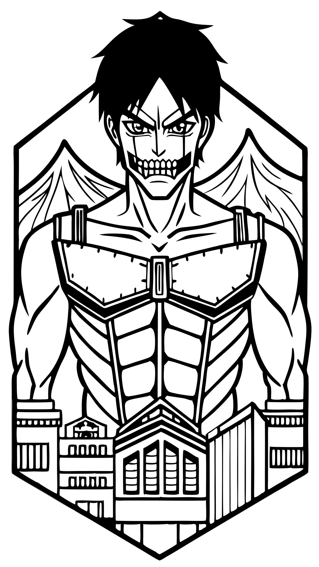 attack on titan coloring pages